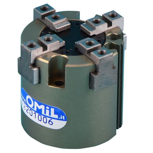Pince de préhension pneumatique - GPS 4 - OMIL - concentrique / à 4 mâchoires / compacte