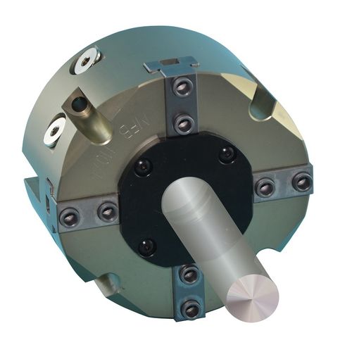 Pince de préhension pneumatique - FRM - OMIL - concentrique / à 4 mâchoires / auto-centreuse