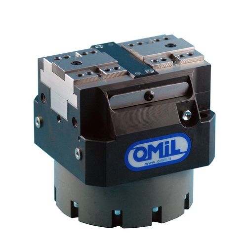 Étau pour machine-outil - CFB-MC - OMIL - pneumatique / à ressort / auto-centrant