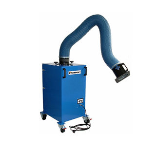 Aspirateur de fumée mobile - MF - J. Plymoth / Plymex Group - de soudage / de rectification / à filtre au charbon actif