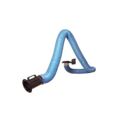 Bras d'aspiration fixe - Flexi Horizontal - J. Plymoth / Plymex Group - flexible / pour poussière / pour gaz