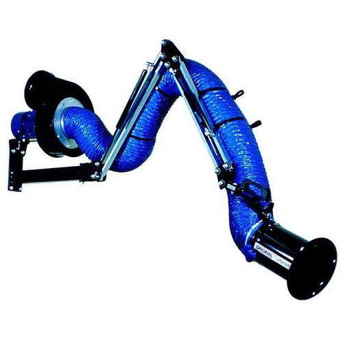 Bras d'aspiration fixe - Super-Max - J. Plymoth / Plymex Group - flexible / pour aspirateur de fumées de soudure / d'aspiration