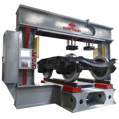Machine d'essai pour bogie - EASYDUR SRL - de compression / multiparamètres / de force