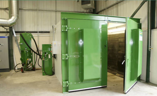 Cabine acoustique - Hodge Clemco - de grenaillage