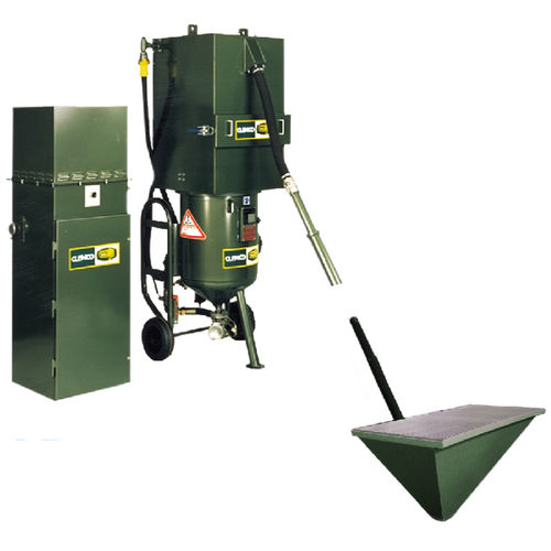 Système de récupération pour matériaux abrasifs - IND200P - Hodge Clemco - à aspiration