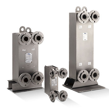 Échangeur de chaleur à plaques soudées - Schmidt® SIGMAWIG - API Schmidt-Bretten, API Heat Transfer group - liquide / liquide / liquide / gaz / gaz/gaz