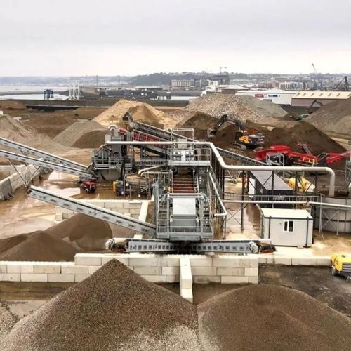 Crible laveur - AGGRETEC - Matec - de contrôle / pour chantier de construction / pour mine