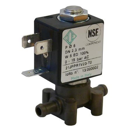 Électrovanne à action directe - 21JPP Series - ODE - 2 voies / air / pour eau