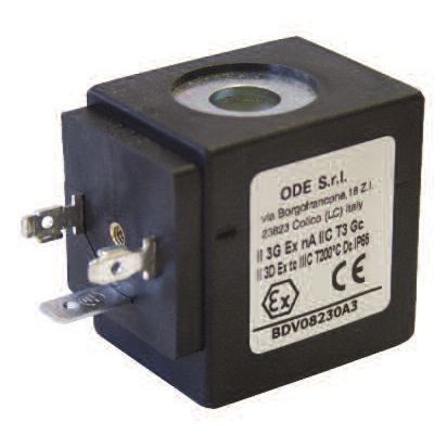 Électro-aimant pour électrovanne - BDV Ex nA series - ODE