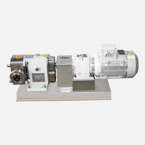 Pompe à lobes - Ekin Industrial - pour produits alimentaires / avec moteur électrique / auto-amorçante