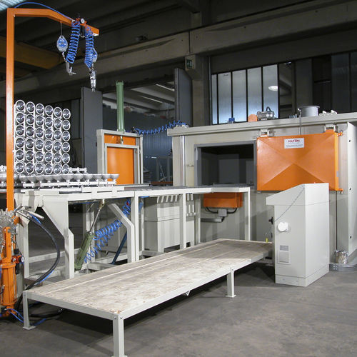 Machine de rotomoulage à simple station - PRM 900 BOX - Polivinil Rotomachinery - pour élastomères / automatique