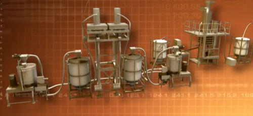 Système de transport pour produits pulvérulents - Polivinil Rotomachinery - industriel