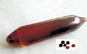 Cristal de grenat aluminium yttrium dopé Cr (Cr:YAG) - Dayoptics, Inc. - optique