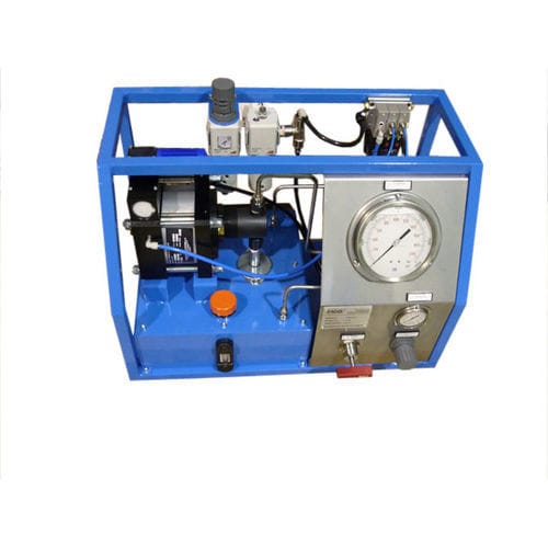 Pompe hydraulique à piston plongeur - YPA0114 1 - Multi-coupling-system - pneumatique / en acier inoxydable / de test