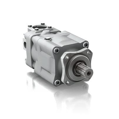 Pompe hydraulique à piston - SLPD 20/20-64/32 DIN - Sunfab Hydraulics - à engrenage / double / mobile