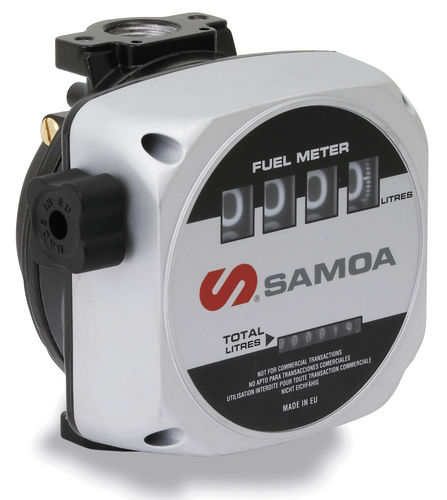 Compteur / débitmètre à pignons ovales - 680301 - SAMOA Industrial, S.A. - volumique / pour diesel / à bride