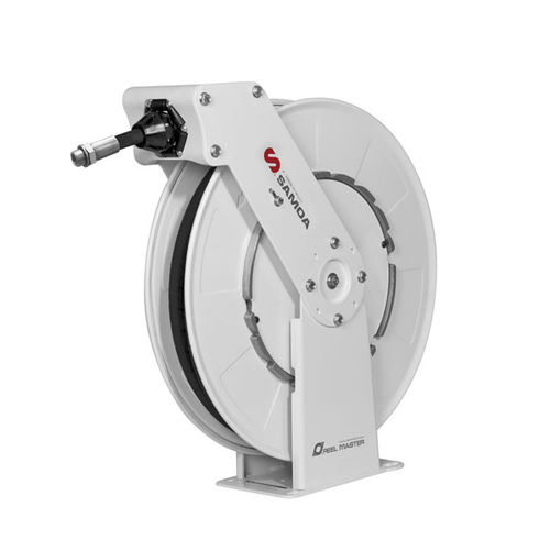 Enrouleur de tuyau - RM-12L series - SAMOA Industrial, S.A. - à rappel automatique / pour chantier de construction / fixe