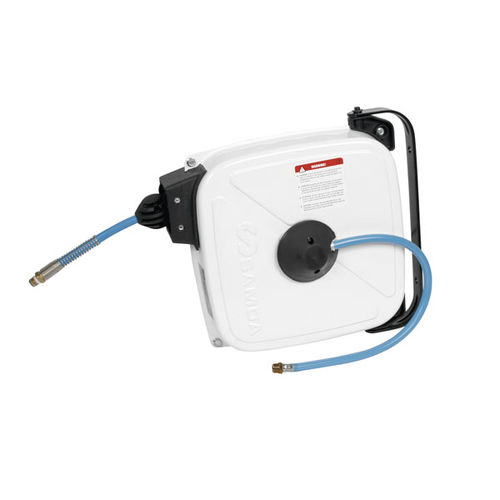 Enrouleur de tuyau - RM-38 series - SAMOA Industrial, S.A. - à rappel automatique / pour air comprimé / fixe