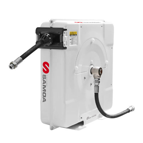 Enrouleur de tuyau - RM-12CLX  series - SAMOA Industrial, S.A. - à rappel automatique / pour graisse / pour l'eau
