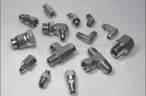 Adaptateur hydraulique pour tuyaux - Midwest Control Products - fileté
