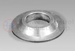 Rondelle de sécurité - MCW series - Midwest Control Products - sphérique / en acier