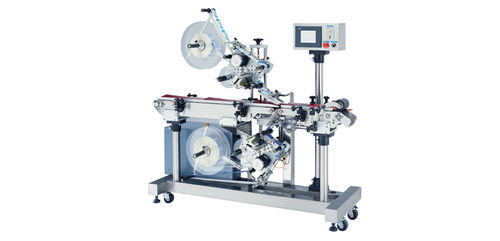 Machine d'étiquetage automatique - AAM-220 - CHYNG CHEEUN MACHINERY CO.,LTD - pour applications sur le dessus / horizontale