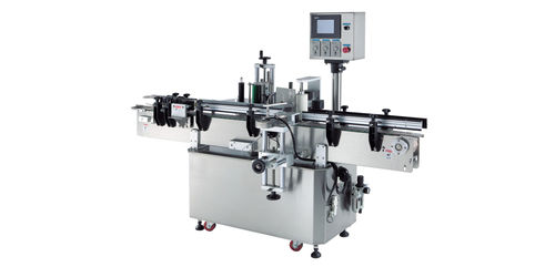Machine d'étiquetage automatique - AAM-515 - CHYNG CHEEUN MACHINERY CO.,LTD - pour bouteilles / wrap-around / 2 étiquettes