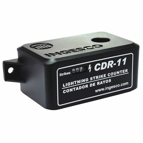 Compteur de coups de foudre compact - CDR-11 - INGESCO - sans affichage / électromécanique / IP65