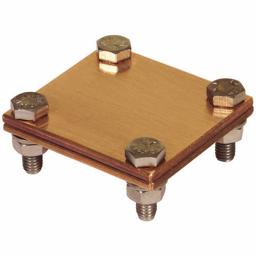 Connecteur de mise à la terre - 115 series - INGESCO - d'alimentation électrique / plat / en cuivre