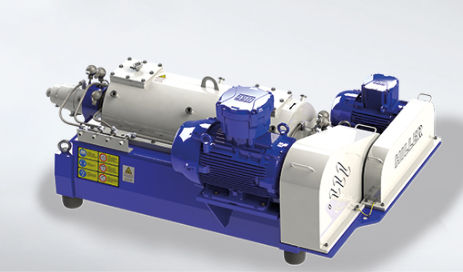 Décanteur pour l'industrie chimique - DecaPress - Hiller GmbH - centrifuge / horizontal