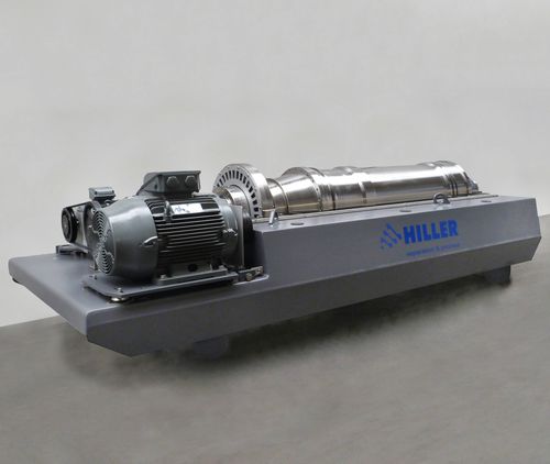 Décanteur pour épaississement des boues - DecaThick - Hiller GmbH - centrifuge / horizontal / 2-phases