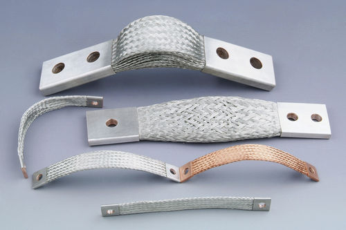 Shunt souple en tresse plate - 100 - 1 200 mm², 480 - 2 150 A - KINTO ELECTRIC CO., LTD. - en aluminium