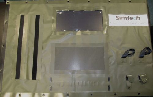 Bâche de protection - Simtech - pour bacs de stockage / en PVC