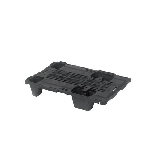 Palette en plastique recyclé -  SF 400 L - SMART FLOW EUROPE - en polypropylène / légère / emboîtable