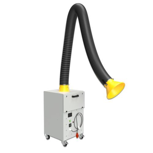 Aspirateur de fumée mobile - BBW-M1-PCD - MENEGON - de soudage / à cartouche / avec bras d'aspiration