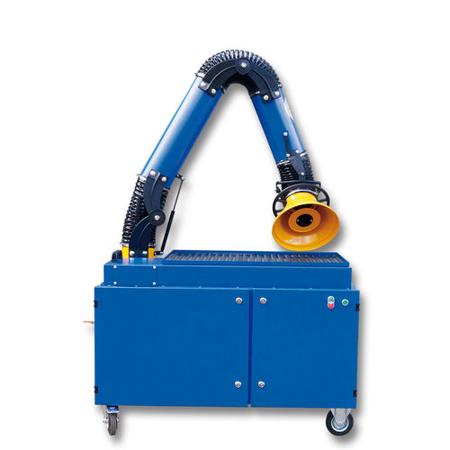 Aspirateur de fumée mobile - Crawlair M - MENEGON - de soudage / à cartouche / avec bras d'aspiration