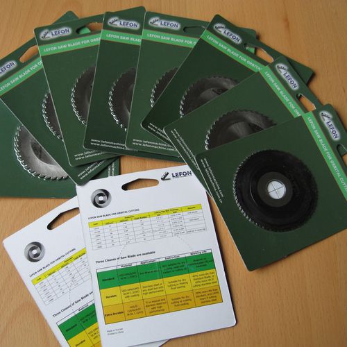 Lame de scie circulaire - L series - LEFON Machinery - HSS / pour acier / pour métaux non ferreux