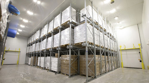 Chambre froide pour l'industrie agroalimentaire - CANTEK Cold Storage - Meat Processing