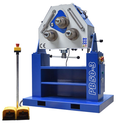 Cintreuse à pédale - PB 50-3 - RHTC BV - de tubes / de profilés / à 3 galets moteurs