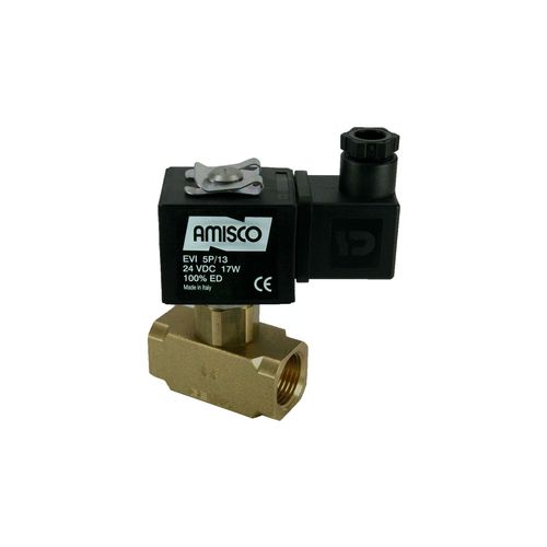 Électrovanne à action directe - 1401-ADND040-060-24DC - Gevax Flow Control Systems - 2 voies / normalement ouverte / pour eau
