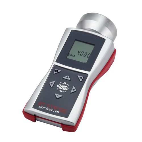 Stroboscope portatif - RT STROBE pocketLED - RHEINTACHO Messtechnik GmbH - numérique / à LED / de poche