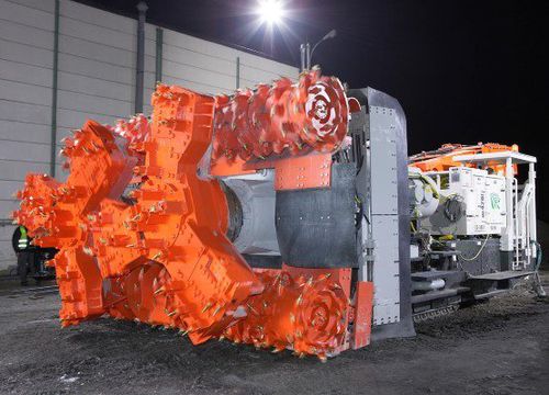 Mineur continu avec boulonneuse de toit combiné - MF420  - Sandvik Mining and Rock Technology