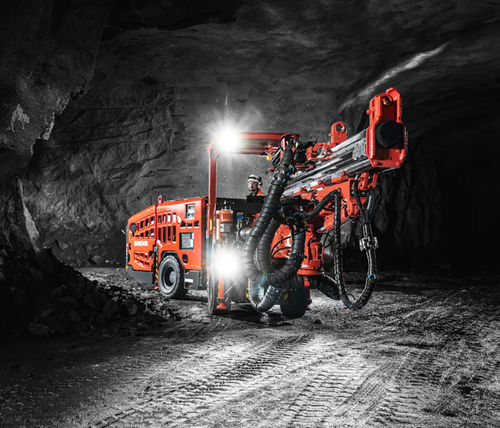 Foreuse jumbo pour tunnels - DD212i - Sandvik Mining and Rock Technology