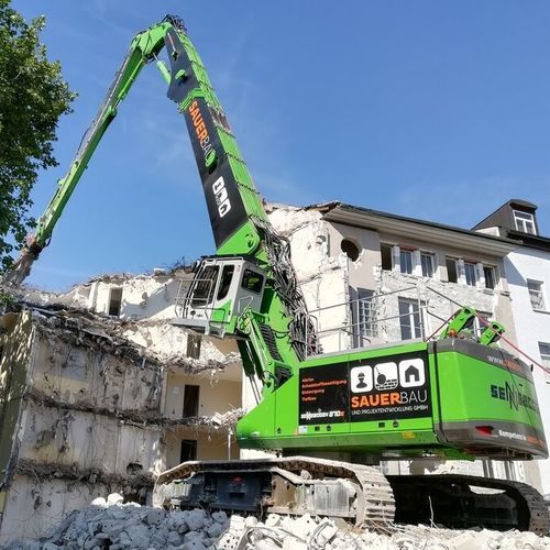 Pelleteuse de démolition - 870 HDD E - SENNEBOGEN Maschinenfabrik GmbH - lourde / sur chenilles / diesel