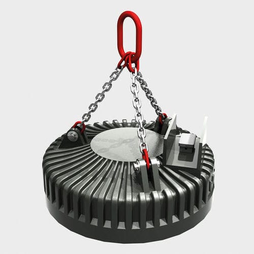 Électroaimant de levage à commutation électrique - S-RLB series - SENNEBOGEN Maschinenfabrik GmbH - pour engin de manutention / pour ferraille / circulaire