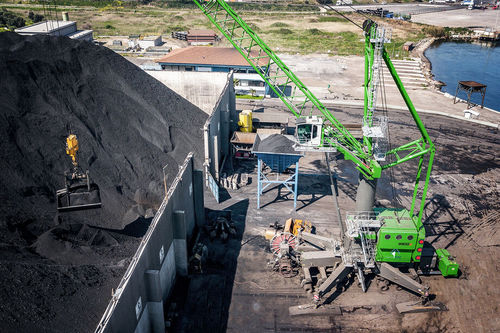 Grue portuaire - 9300 E - SENNEBOGEN Maschinenfabrik GmbH - mobile / à flèche / treillis