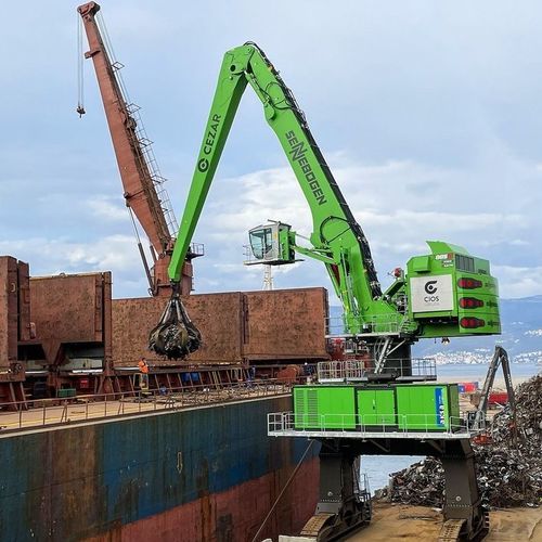 Pelle de manutention mobile - 885 G - SENNEBOGEN Maschinenfabrik GmbH - hydraulique / hybride