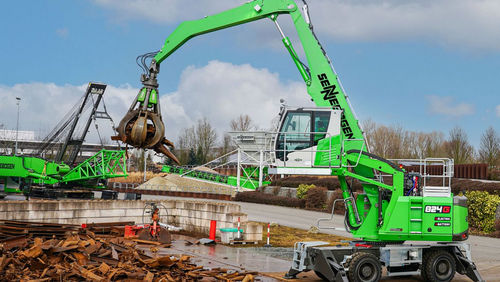 Grue sur chenilles - 824 G - SENNEBOGEN Maschinenfabrik GmbH - à flèche / de manutention / de chargement