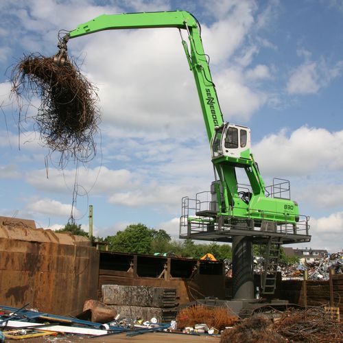 Pelleteuse de démolition - 830 De­mo­li­tion - SENNEBOGEN Maschinenfabrik GmbH - intermédiaire / sur chenilles / diesel
