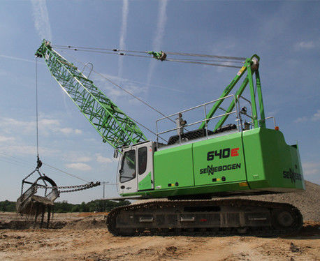 Grue sur chenilles - 640 HD - SENNEBOGEN Maschinenfabrik GmbH - à flèche / treillis / pour chantier